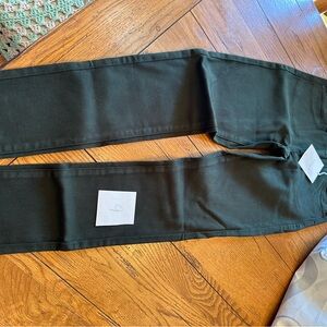 Dark Green Skinny Jeans